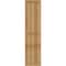 Ekena Millwork Framed Board-n-Batten Shutters, Rough Sawn Western Red Cedar, 16 1/8W x 67H, PR RBF06S16X067RWR - alternate 2